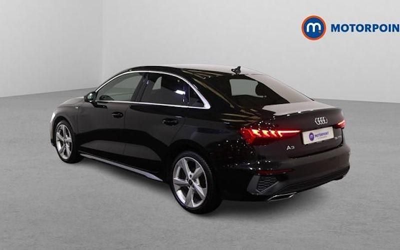 Used Audi A3 S-Line 150 HP (110 kW) 2023 Black Sedan