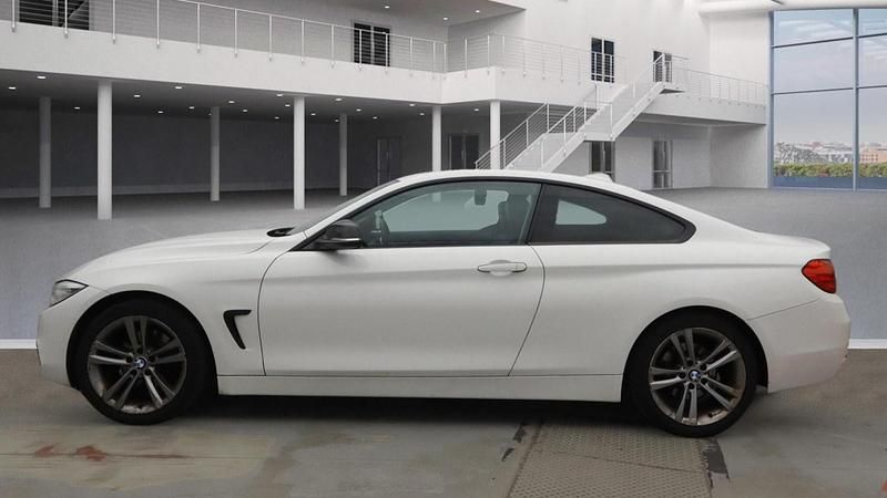 Used BMW 420 Sport Line 2014 White Coupe