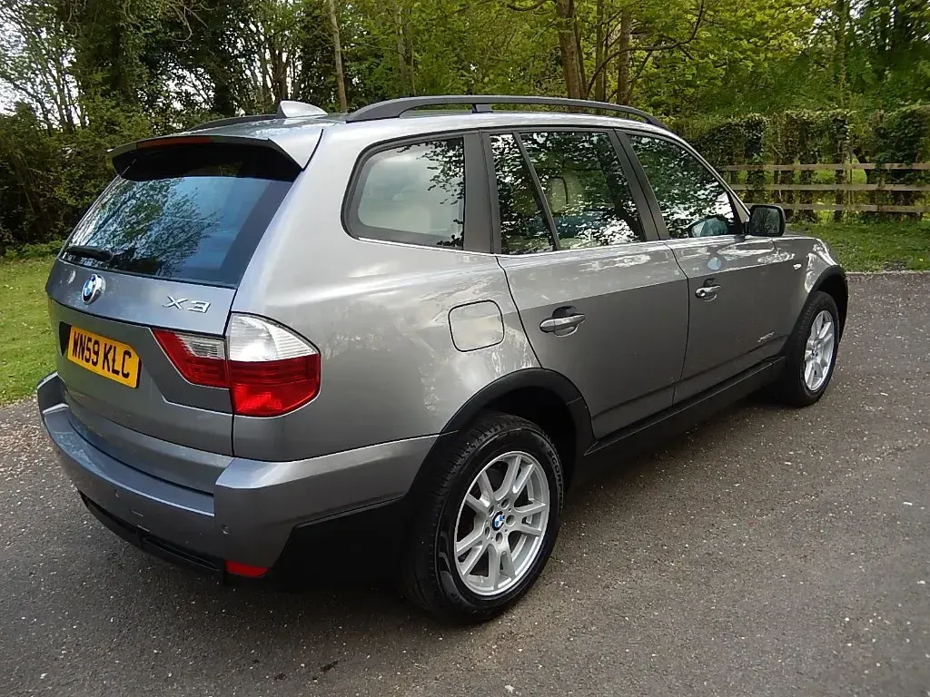 Used BMW X3 2009 Sparkle grey metallic SUV