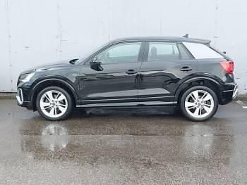Begagnad Audi Q2 S-Line 150 HK (110 kW) 2021 Svart SUV