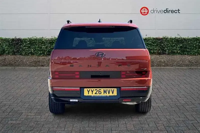 New Hyundai Santa Fe 2026 Orange SUV