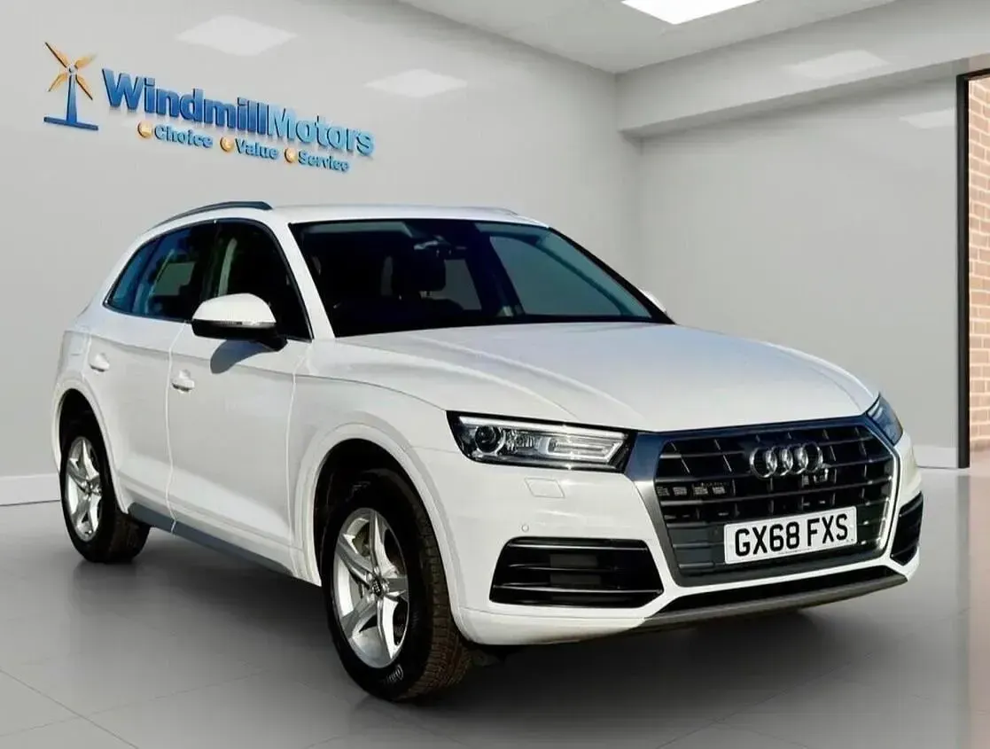 Begagnad Audi Q5 Sport 190 HK (139 kW) 2018 Vit SUV