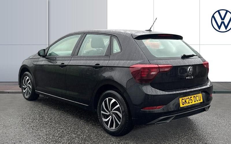Used VW Polo Life 95 HP (69 kW) 2025 Black Hatchback
