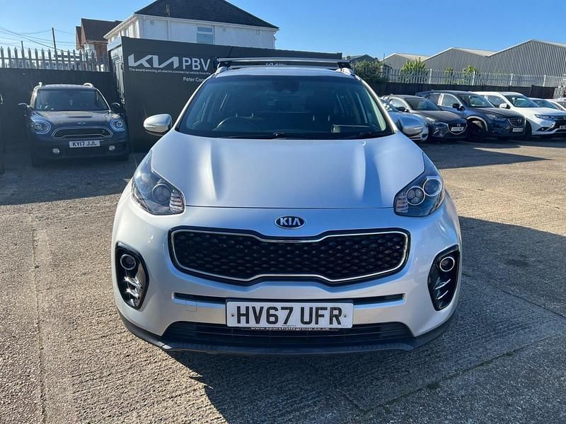 Begagnad Kia Sportage 177 HK (130 kW) 2017 Silver SUV