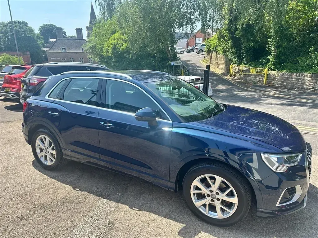 Used Audi Q3 Sport 150 HP (110 kW) 2019 Blue SUV