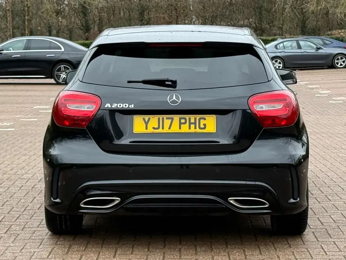 Used Mercedes A200 Executive 136 HP (100 kW) 2017 Black Hatchback