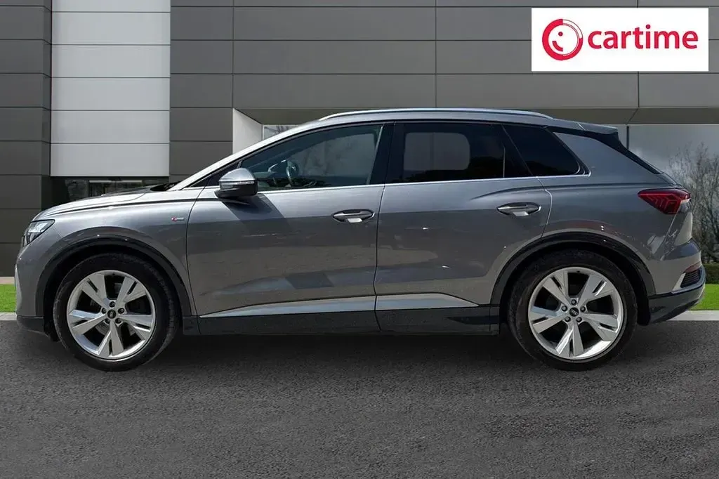 Used Audi Q4 e-tron S-Line 150 kW (204 HP) 2021 Grey SUV