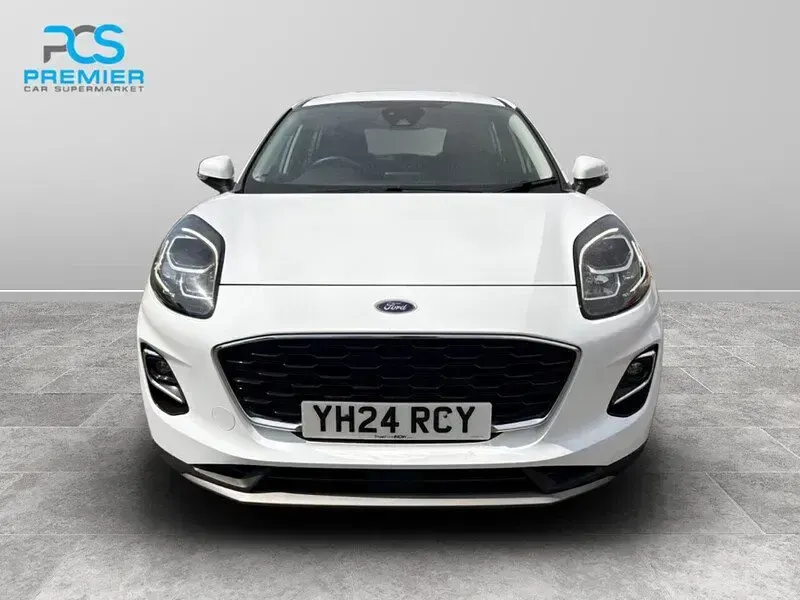 Used Ford Puma Titanium 125 HP (91 kW) 2024 Frozen white (premium paint) SUV