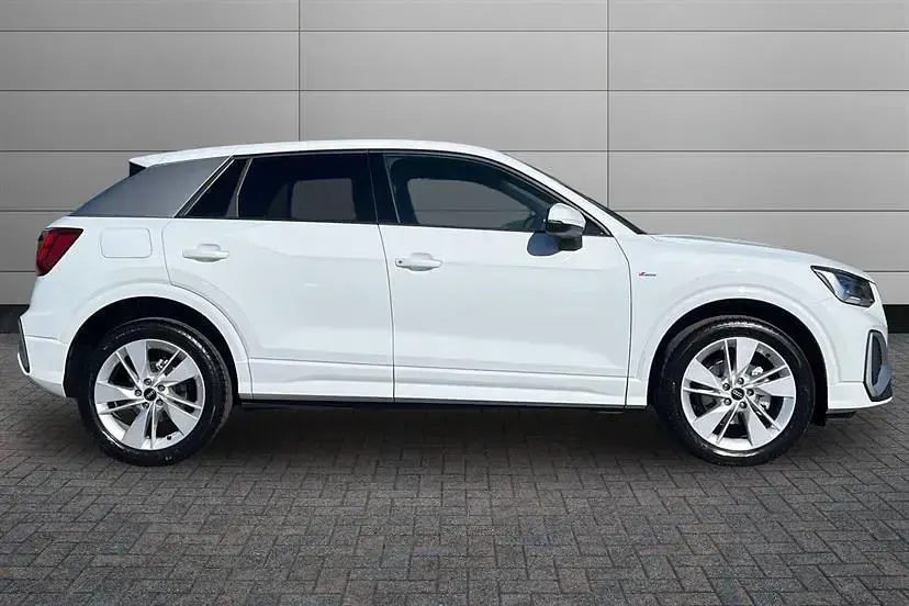 New Audi Q2 S-Line 150 HP (110 kW) 2026 Glacier white SUV