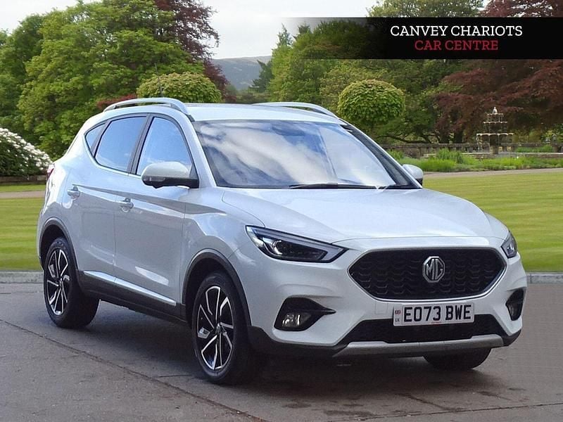 White Used 2023 MG ZS Exclusive Sedan | £13,700 (Fair price) - Image 1/4