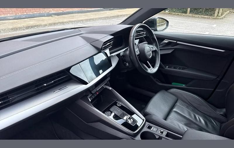 Used Audi A3 S-Line 147 HP (108 kW) 2022 Black Sedan