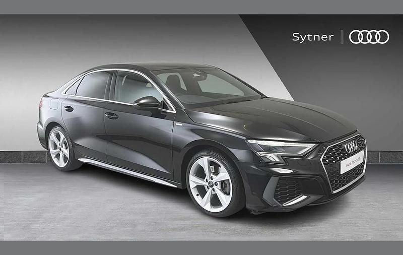 Black Used 2021 Audi A3 S-Line Sedan | £21,750 (Fair price) - Image 1/4