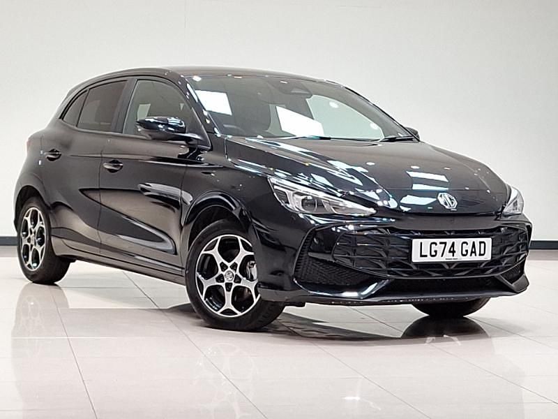 Black Used 2025 MG MG3 Trophy Hatchback | £16,298 (Super price) - Image 1/4