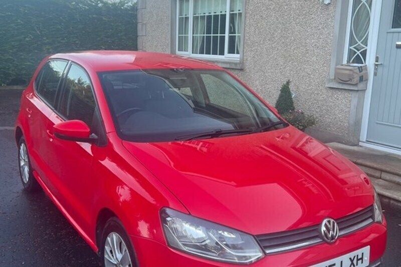 Red Used 2015 VW Polo SE Hatchback | £4,650 (Good price) - Image 1/1