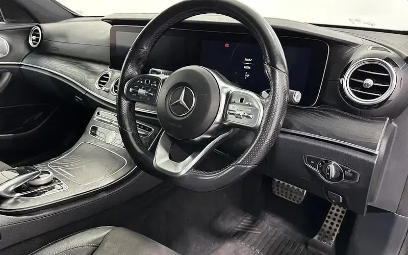Used Mercedes E400 AMG line 340 HP (250 kW) 2020 Black Sedan