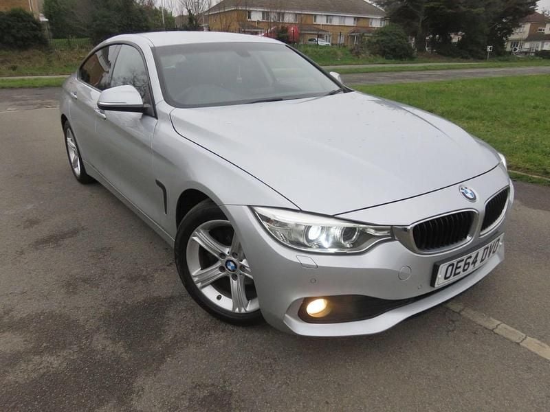 Begagnad BMW 418 2014 Silver Sportkupé