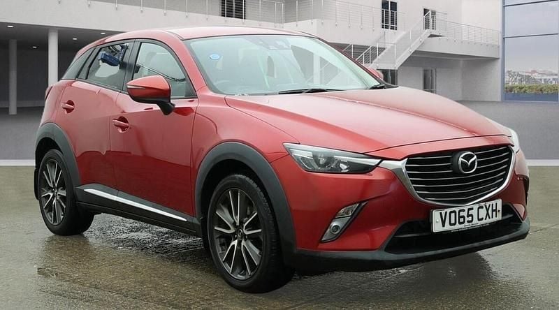 Usado Mazda CX-3 Inclusive 105 HP (77 kW) 2015 Vermelho SUV