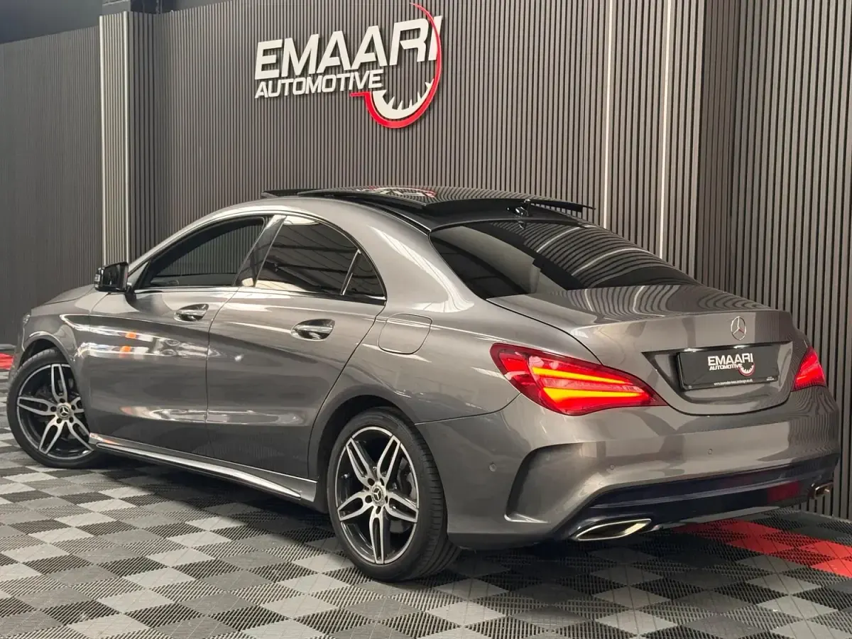 Used Mercedes CLA220 AMG line 2017 Grey Coupe