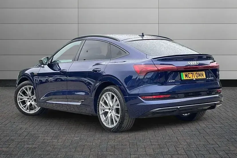 Used Audi e-tron Black Edition 230 kW (313 HP) 2022 Blue SUV