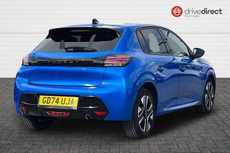 Used Peugeot 208 Allure 100 HP (73 kW) 2025 Blue Hatchback