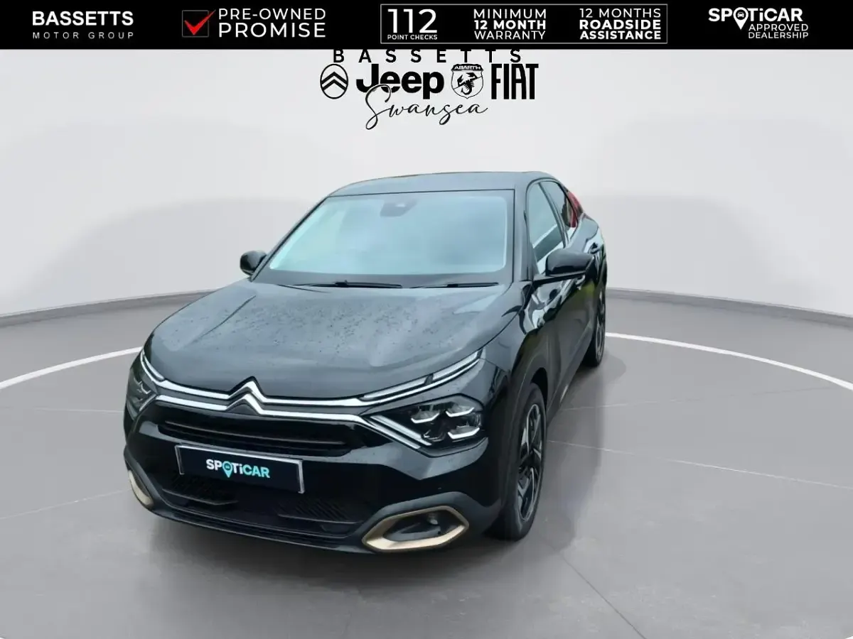 Used Citroën C4 PureTech 127 HP (93 kW) 2022 Black Hatchback