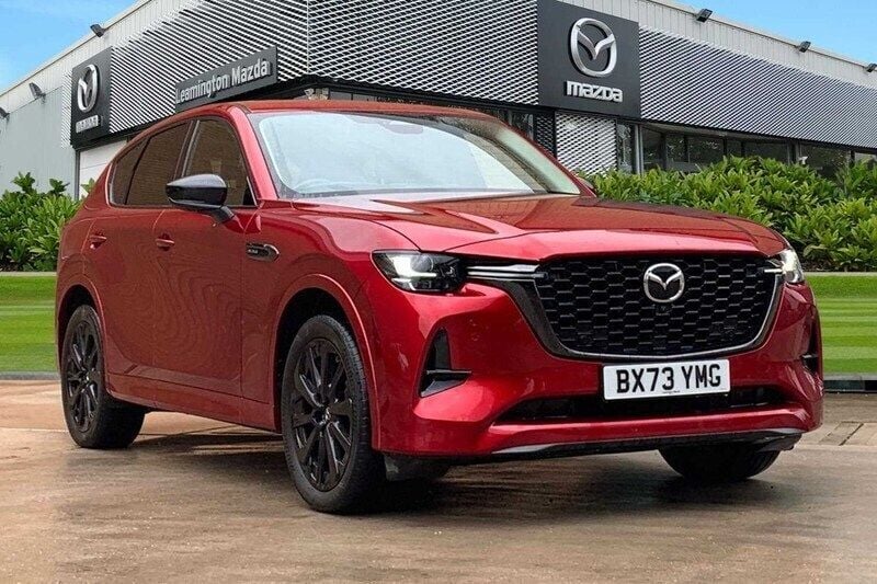 Red Used 2023 Mazda CX-60 Homura-Line SUV | £34,980 (A bit pricey) - Image 1/3