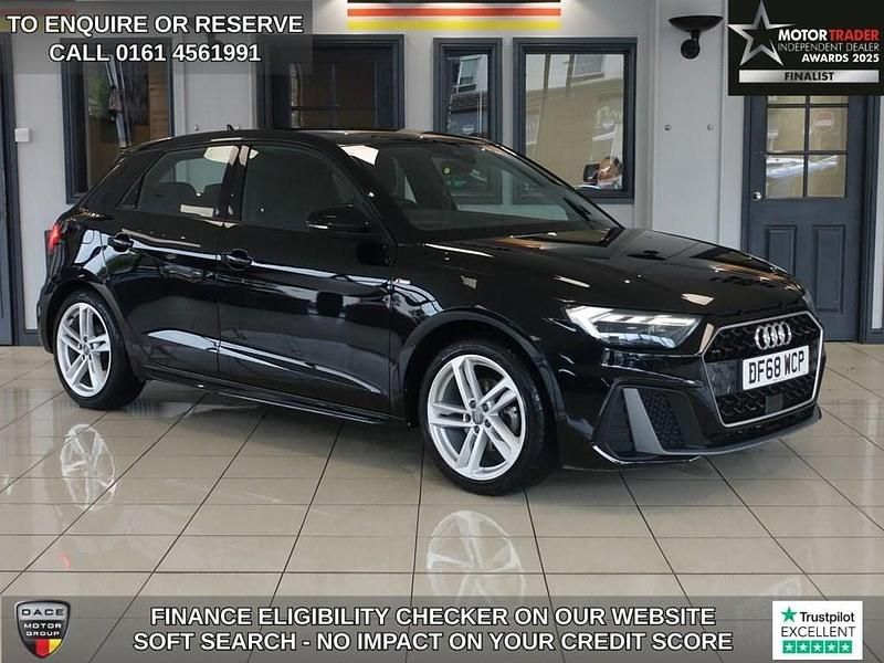 Black Used 2019 Audi A1 Sportback S-Line Hatchback | £15,470 (Fair price) - Image 1/4