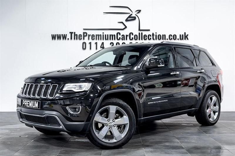 Black Used 2015 Jeep Grand Cherokee Limited SUV | £12,980 (Good price) - Image 1/3