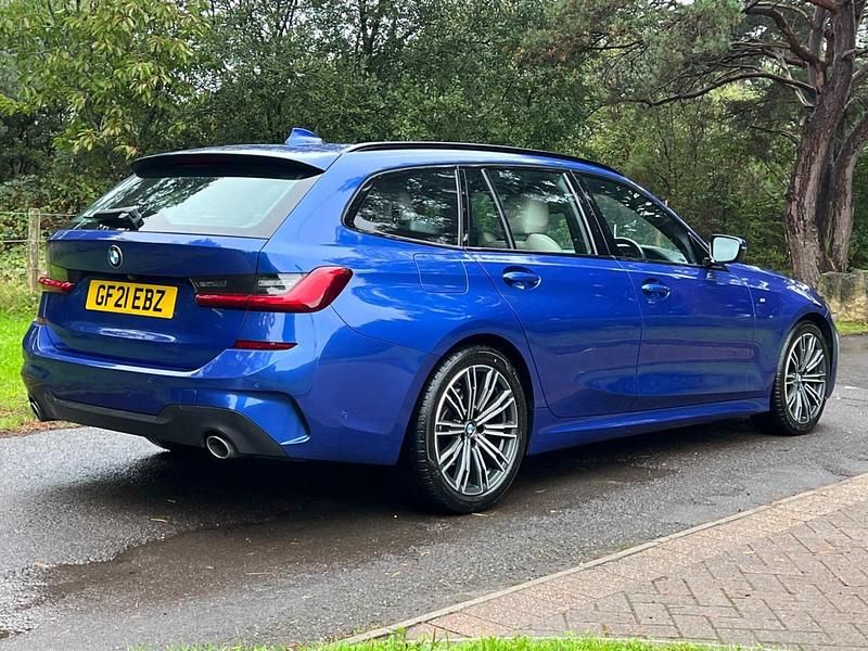 Used BMW 318 M Sport 2021 Blue Estate