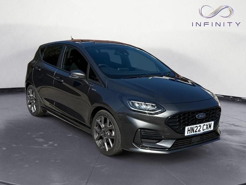Grey Used 2022 Ford Fiesta ST-Line Hatchback | £13,949 (Fair price) - Image 1/4