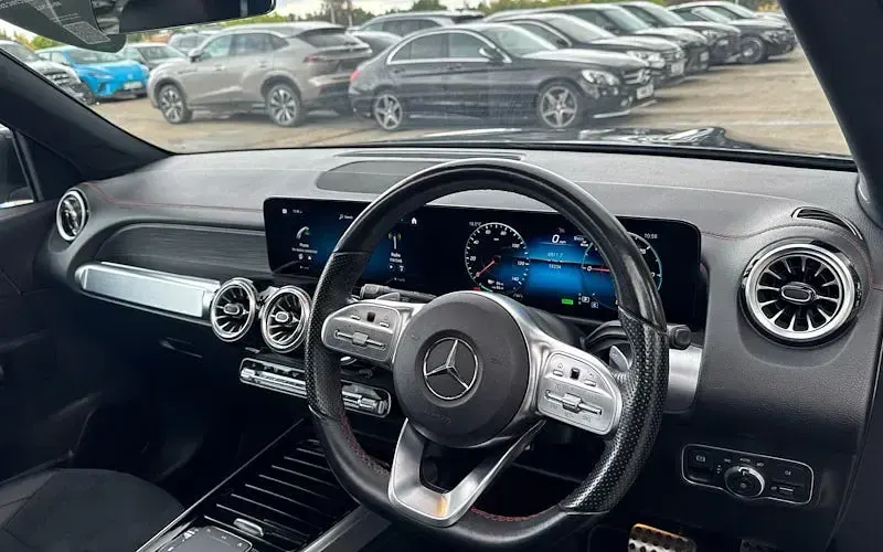 Used Mercedes EQB350 AMG line 214 kW (292 HP) 2022 Black SUV