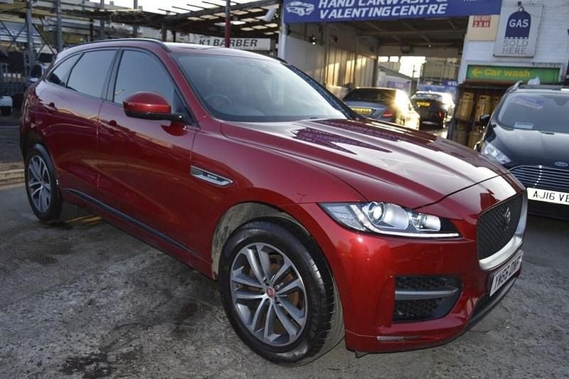 Used Jaguar F-Pace R-Sport 180 HP (132 kW) 2017 Red SUV