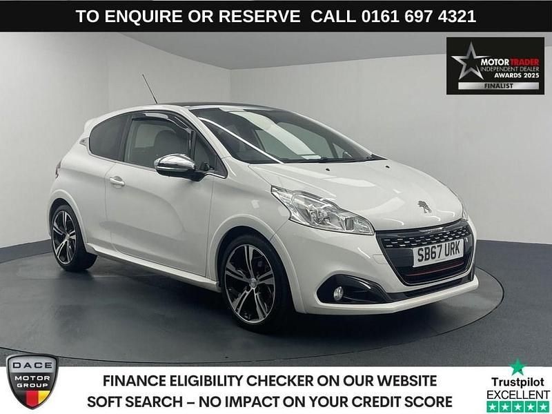 White Used 2017 Peugeot 208 Prestige Hatchback | £7,970 (Fair price) - Image 1/3