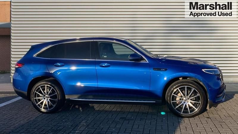 Used Mercedes EQC400 AMG line 300 kW (408 HP) 2023 Blue SUV