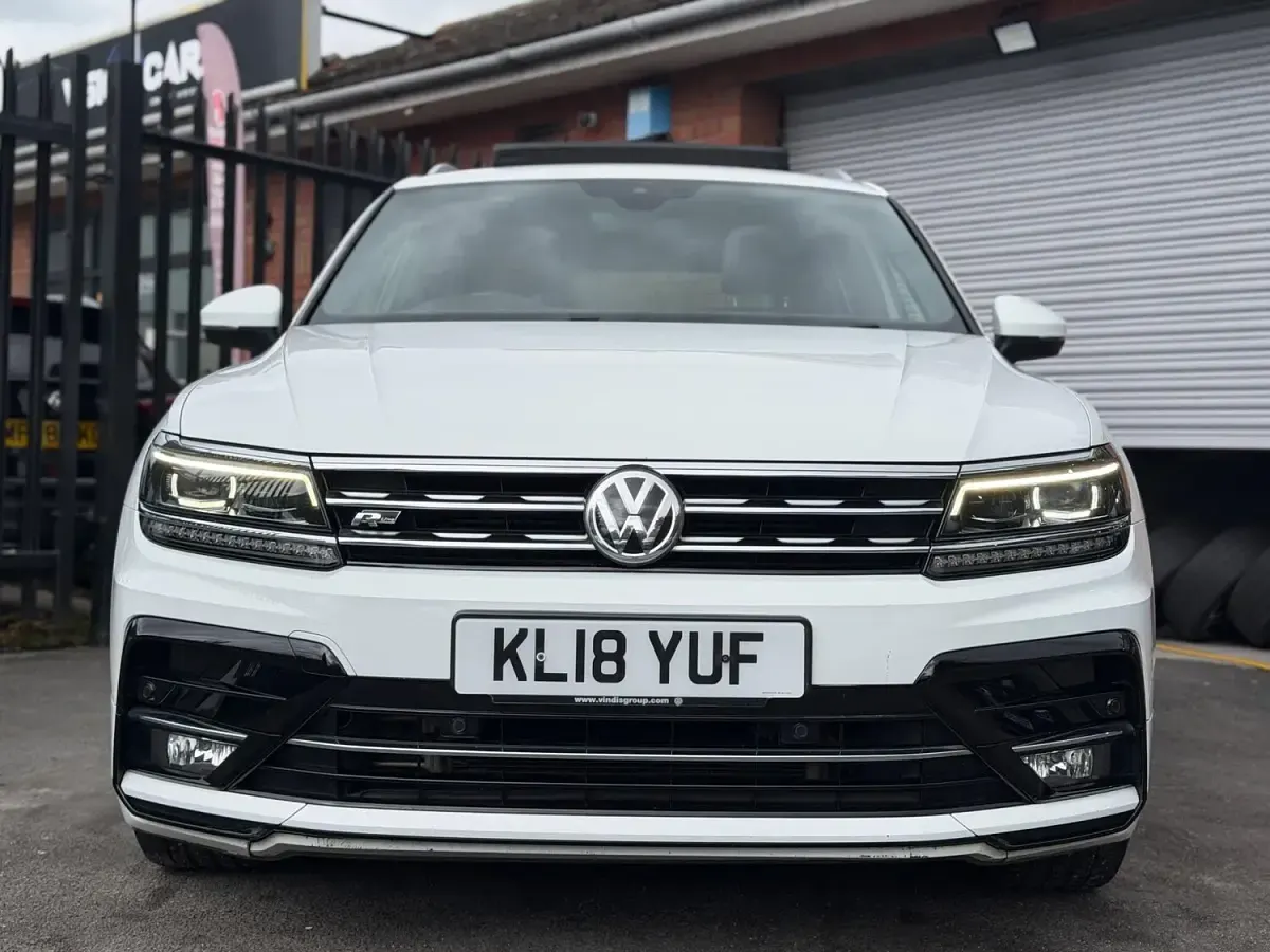 Used VW Tiguan R-line 190 HP (139 kW) 2018 White SUV