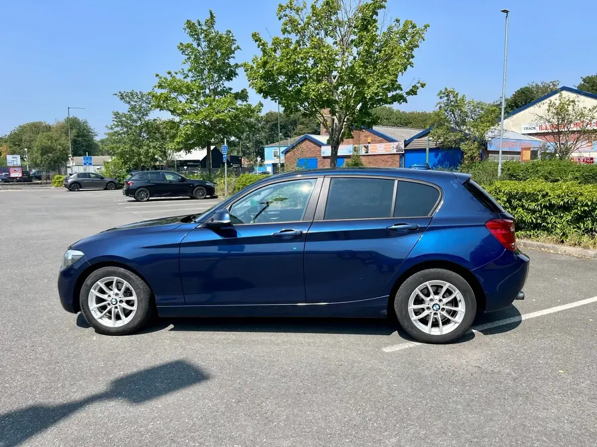 Used BMW 116 2014 Blue Hatchback