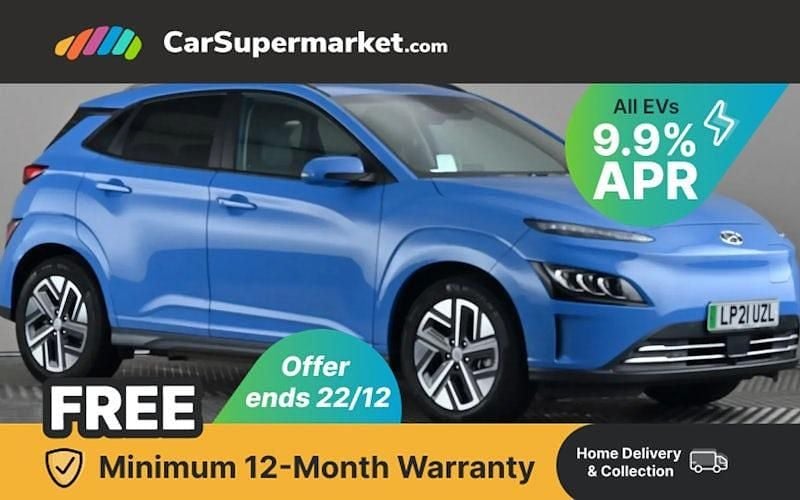 Blue Used 2021 Hyundai Kona Ultimate SUV | £16,197 (Fair price) - Image 1/3