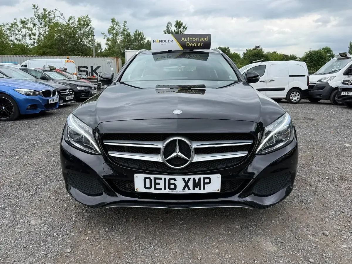 Used Mercedes C350e 293 HP (215 kW) 2016 Black Estate