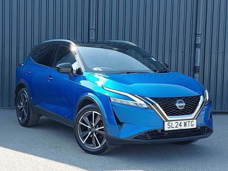 Blue Used 2024 Nissan Qashqai Tekna SUV | £23,498 (Expensive) - Image 1/4