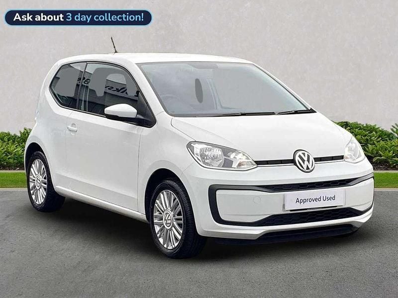 White Used 2018 VW up! move up! Hatchback | £7,652 (Fair price) - Image 1/4