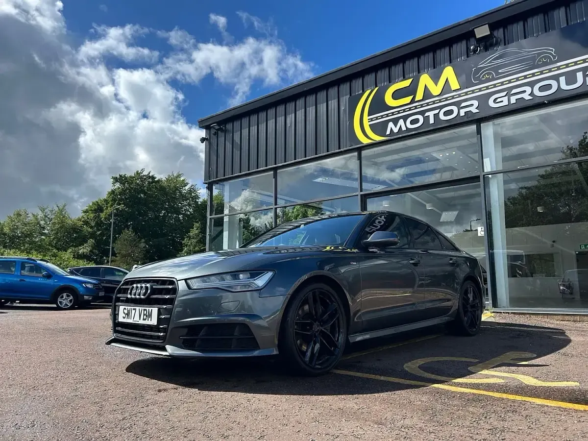 Used Audi A6 Black Edition 272 HP (200 kW) 2017 Grey Sedan