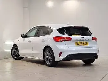 Used Ford Focus ST-Line 125 HP (91 kW) 2020 White Hatchback