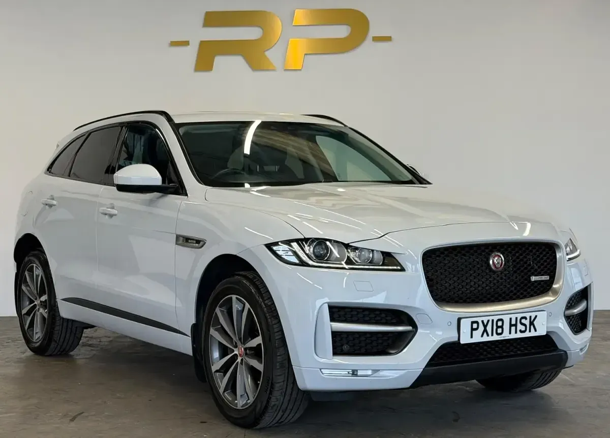 Used Jaguar F-Pace R-Sport 180 HP (132 kW) 2018 White SUV