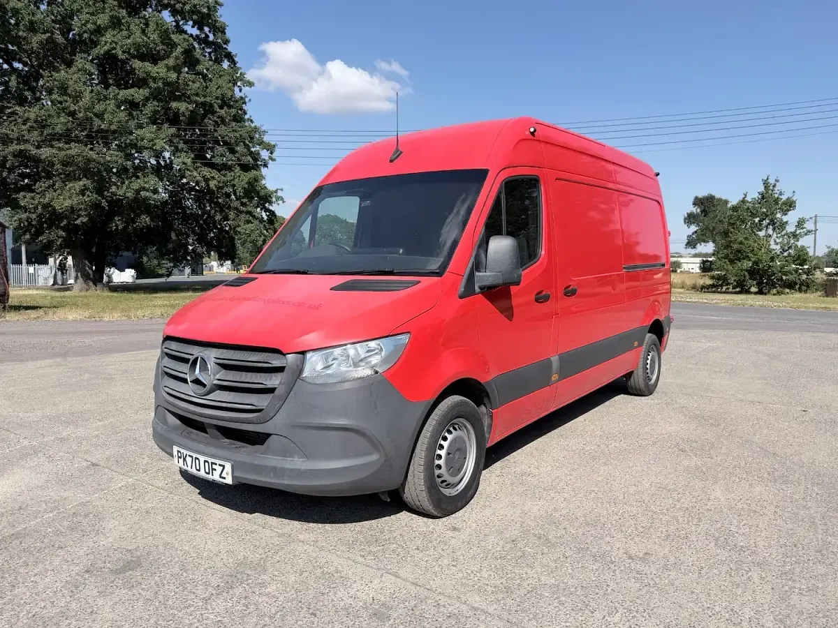 Used Mercedes Sprinter 2020 Red Van