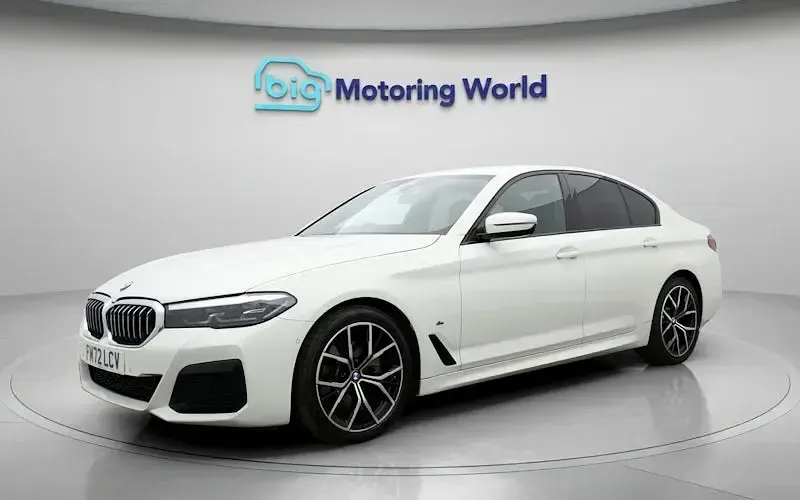 Used BMW 520 M Sport 190 HP (139 kW) 2022 White Sedan