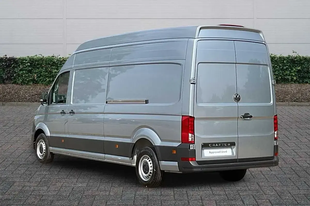 Used VW Crafter 140 HP (102 kW) 2026 Oyster silver Van