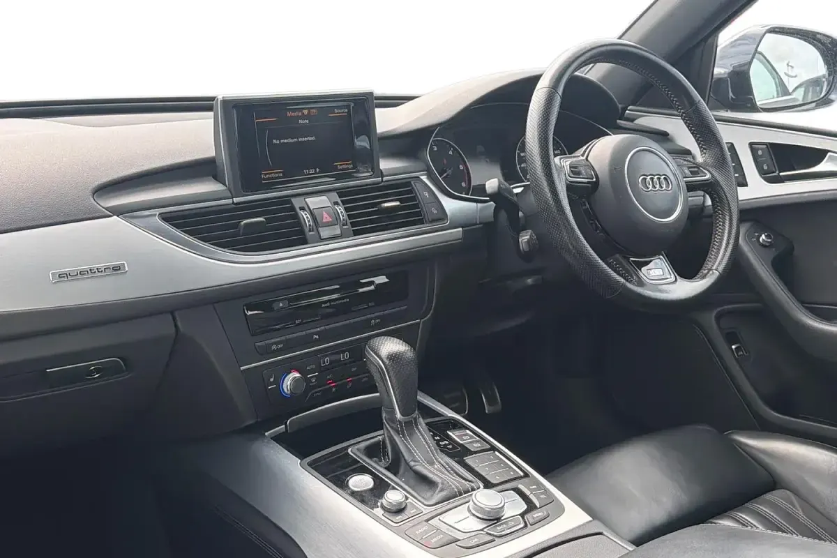 Used Audi A6 S-Line 190 HP (139 kW) 2016 Blue Sedan