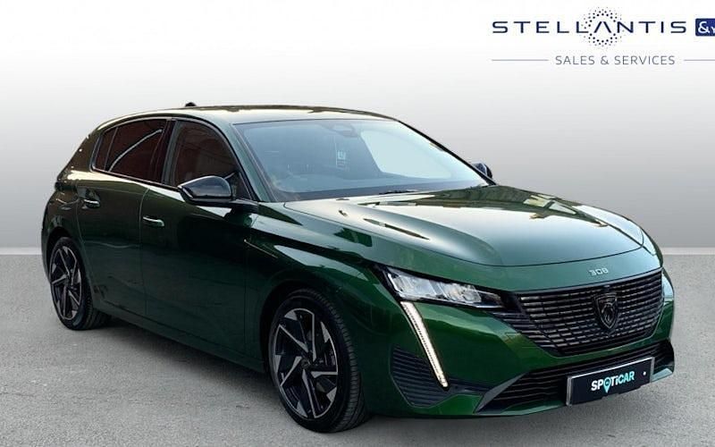 Used Peugeot 308 Allure Premium 131 HP (96 kW) 2023 Green Hatchback