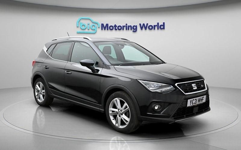 Used Seat Arona FR 110 HP (80 kW) 2021 Black SUV