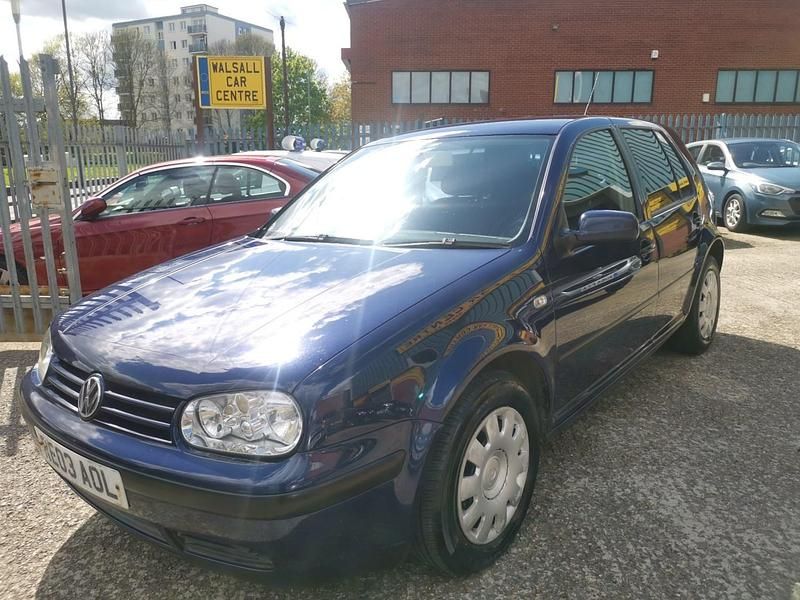 Used VW Golf IV SE 100 HP (73 kW) 2003 Blue Hatchback